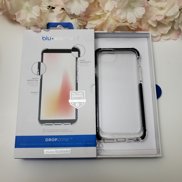 NWT-Blue Element Drop Zone Rugged Case Iphone SE - Picture 2 of 2